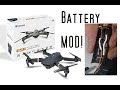 Eachine E58:  Easy drone battery mod