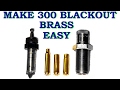 Make 300 Blackout brass easy with Lee Power Quick Trim (Look below for a newer version)