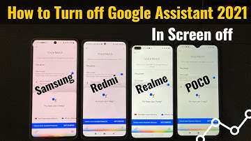 How to Turn off Google Assistant in Hindi | Important Google Settings Realme, Samsung,Redmi and POCO