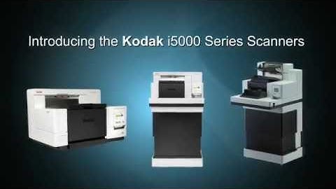 i5000 Series Scanners I Kodak Alaris