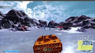 Robocraft 2v2 - Hover Stability Comparison - Full Skirt vs Open Sides