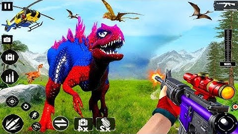 Best Dinosaur Game – Dinosaur Hunter Game – Android Gameplay