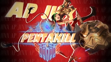 AP Jinx 1V5 Pentakill VS. BOTS