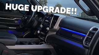 Custom Interior Lighting On My 2020 RAM!
