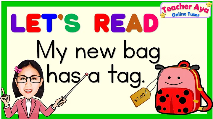 LET'S READ | Practice Reading | Reading Lesson for Kids | Simple Sentences |Teacher Aya Online Tutor