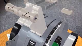 B737 Throttle Quadrant in Augmented Reality
