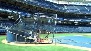 Batting Practice at Petco Park