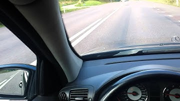 C55 AMG And dyno with nephews Volvo.