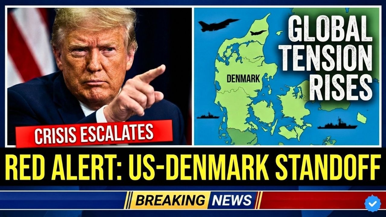 🚨BREAKING: Trump Threatens MILITARY ACTION on Denmark — Europe Warns of End
