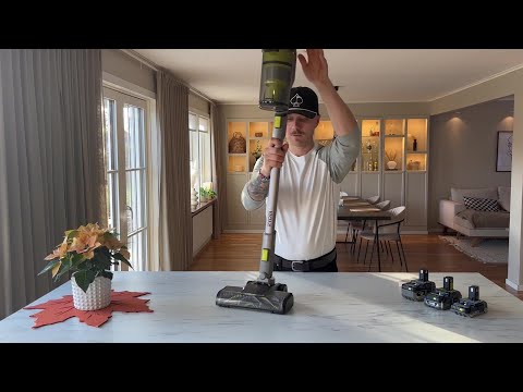 Skaftdammsugare Brushless 18V : Södergren  Kundrecension - RYOBI ®