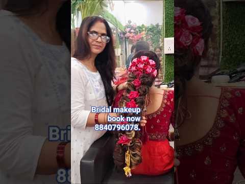 ये दुल्हन का makeup देख कर नज़र नहीं हटेगी #shortfeed #wedding #shortvideo