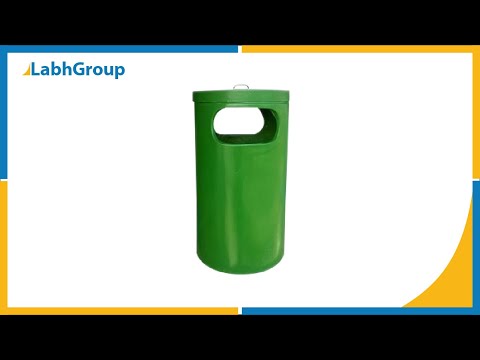 FRP round dustbin | Best quality FRP round dustbin exporter | Labh