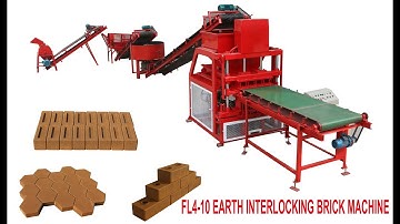 FL4-10 interlocking brick making machine price,lego brick machine,mud brick machine