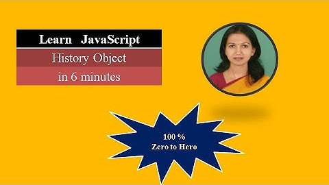 History Object in JavaScript