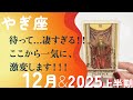 【12月&2025年上半期の運勢 山羊座】おめでとう㊗️超・輝く山羊座史上最強の2025年始まる。