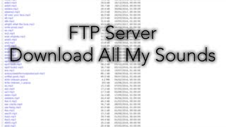 FTP Server -  Access All my Sounds + All Episodes screenshot 2