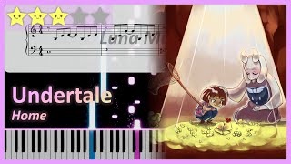 Home - Undertale OST Accurate Piano Score