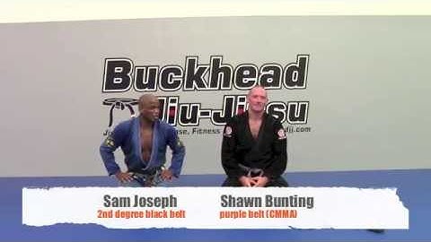 Buckhead Jiu-Jitsu technique:  bow and arrow choke
