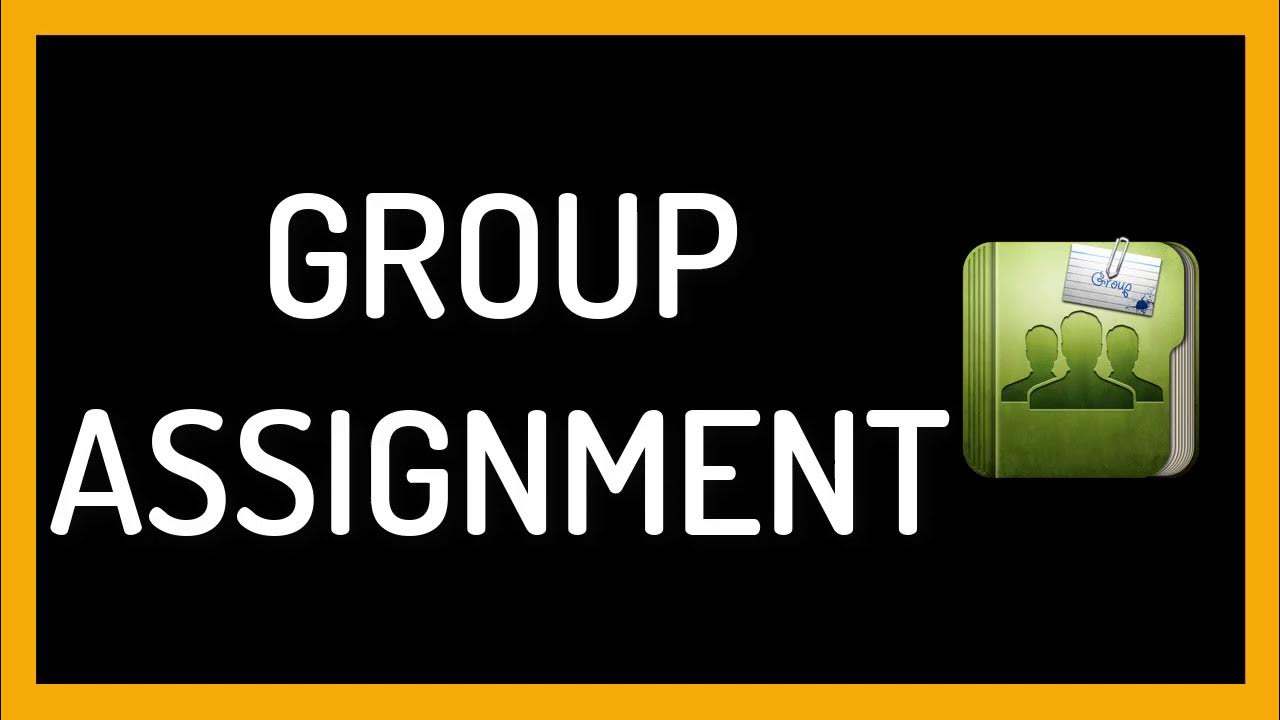 how to create group assignments in blackboard