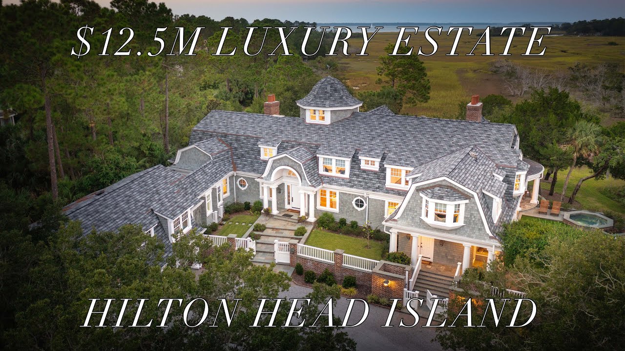 50 Marsh Island Road - Hilton Head Island, South Caroilna - Luxury Real Estate Property Tour