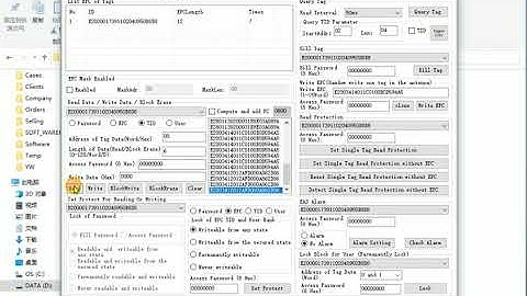 How using a small desktop RFID USB reader to write EPC as TID.