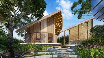 LUMION 10 RENDER TUTORIALS # 001 - Bamboo House | Quách Minh Tiến