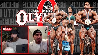 Live ? Finals Olympia Coverage with Flex Lewis of the Classic Physique