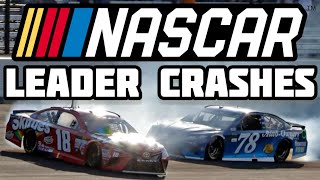 NASCAR Leader Crashes