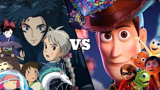 Why Ghibli vs Pixar Isn't Close