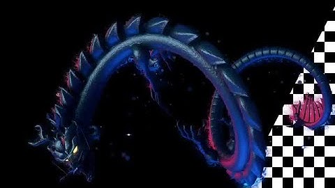 Flying Chinese Dragon VJ Loop V1 Stock Motion Graphics