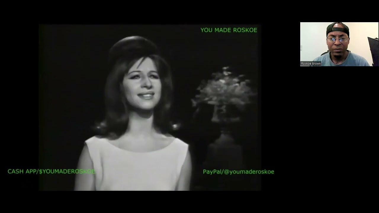 Barbra Streisand My Coloring Book Ed Sullivan Show Reaction Barbra streisand my coloring book ed sullivan show reaction