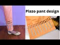 Plazo pant design / trousers design