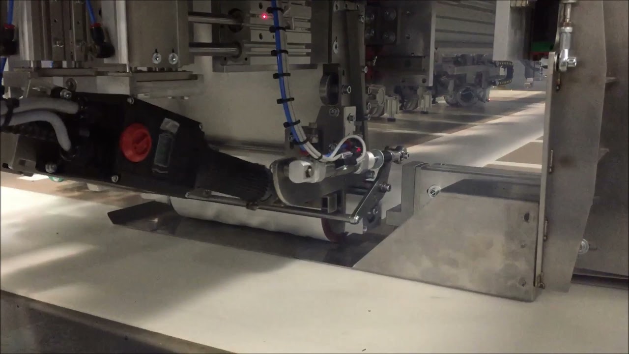 SM-321-HA - Full automatic welding station for truck curtains and tarpaulins