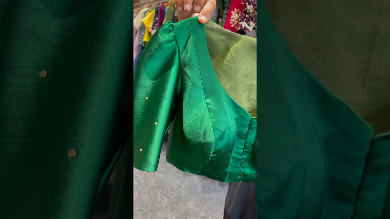 Shoulder to waist dart Blouse #blousedesign #blouse #fashion #tutorial #yt #ytshorts #sewing