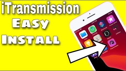 1 click to Install iTransmission from Cydia || How to get iTransmission for jailbreak iphone