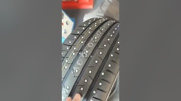 How to install the screw tire studs
