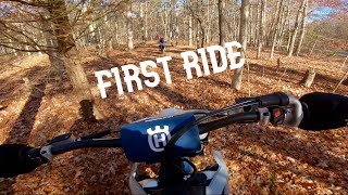 First ride on my 2023 Husqvarna fc250