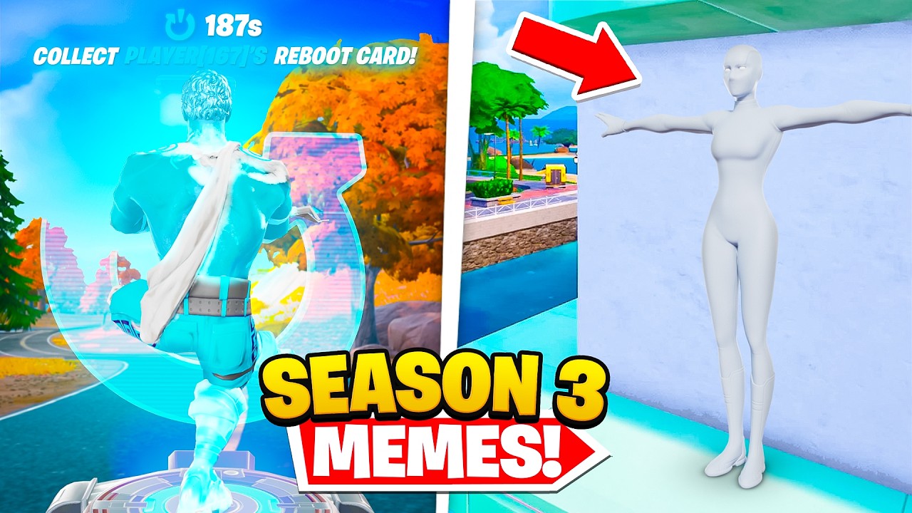 I Tried MEME STRATS in Fortnite Season 3!