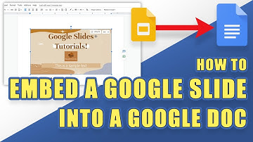 [HOW-TO] Embed a Google SLIDE Into a Google DOC (easily!)