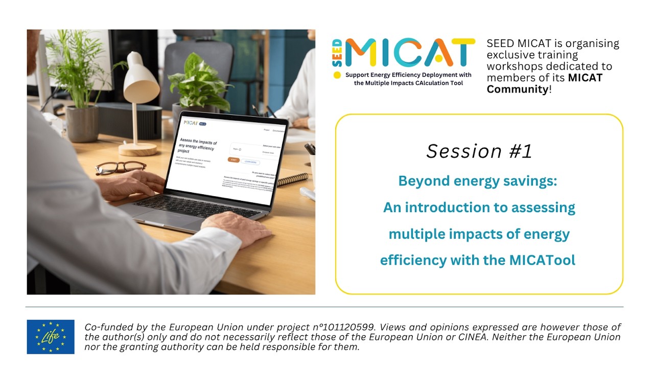 Beyond energy savings: Assessing multiple impacts of energy efficiency with the MICATool