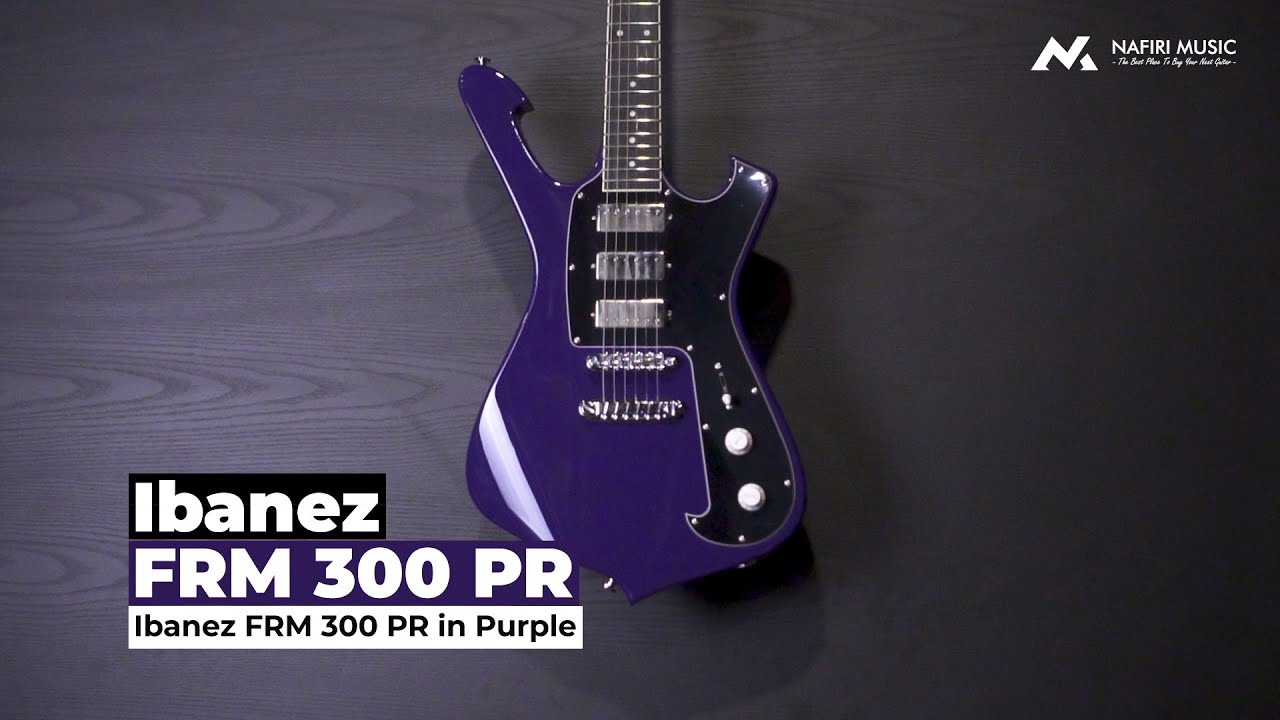 Ibanez FRM 300 PR - Purple – nafiriguitar.com