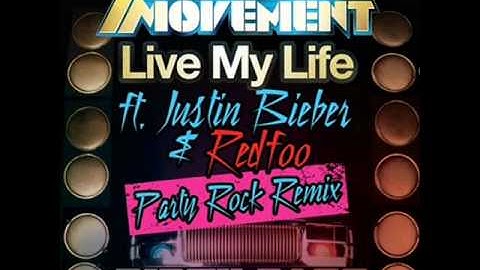 Far East Movement ft J Bieber & RedFoo - Live My Life ( LYRICS )