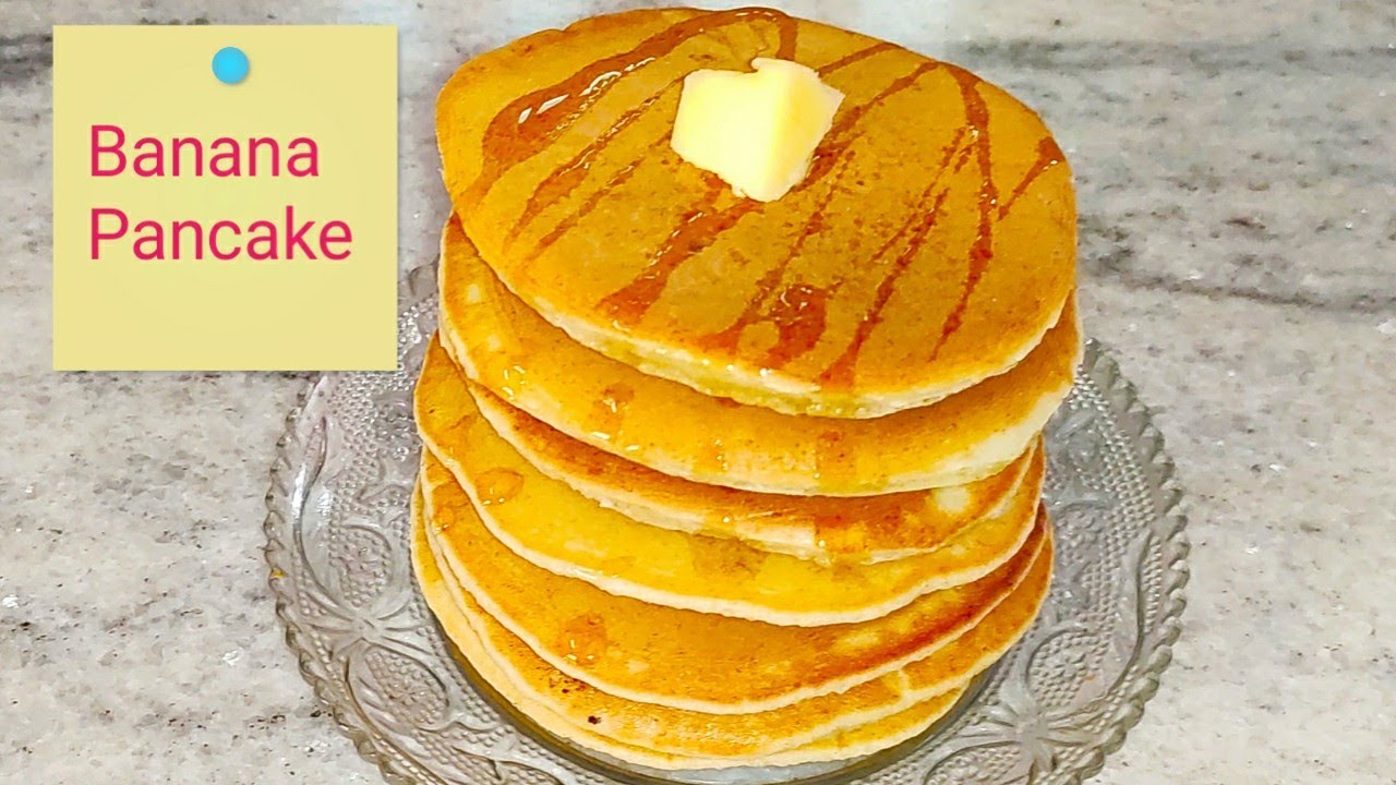 Pancake recipe।।Banana pancake।।প্যানকেক।।Banana Pancake Bengali।। কলার