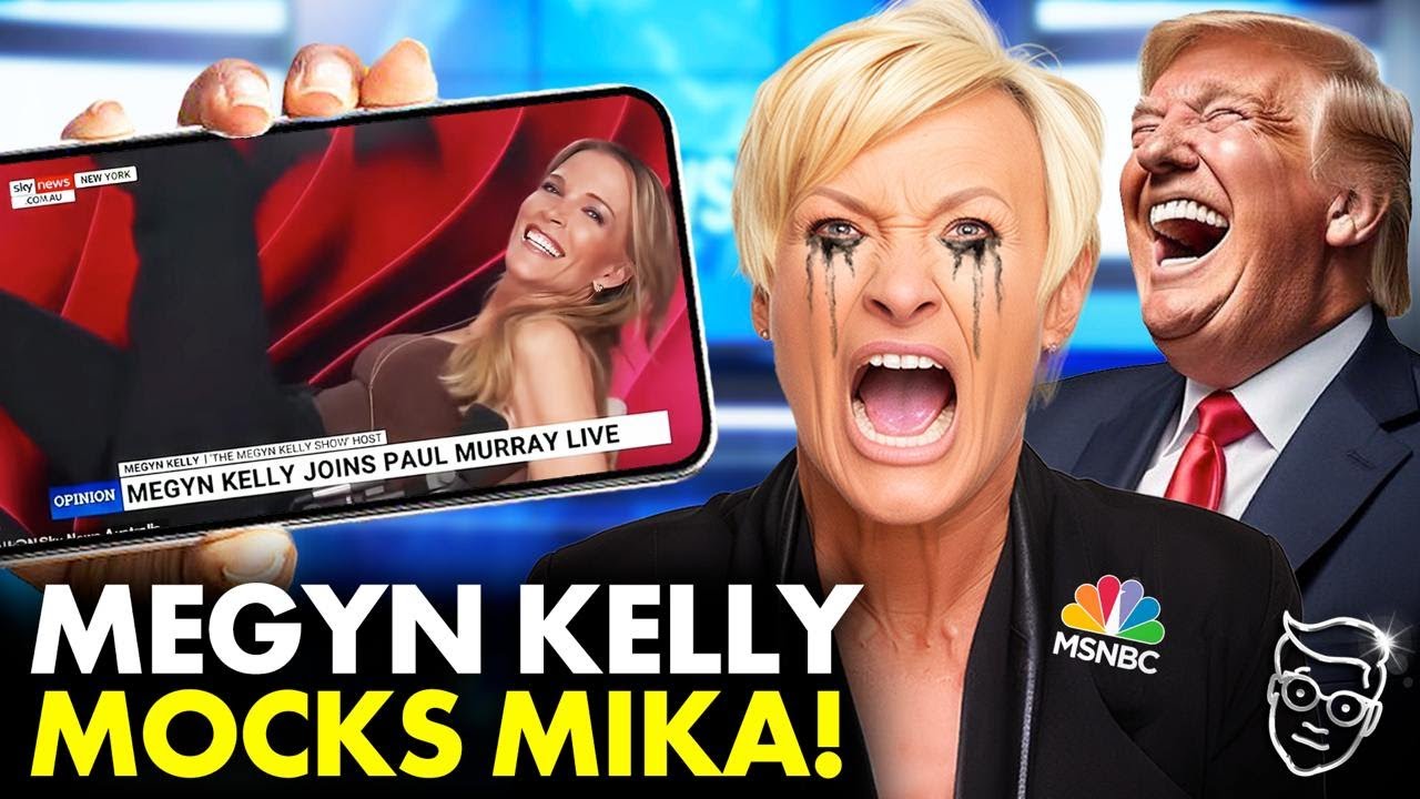 Megyn Kelly Lays Down On Top Of Her Desk On LIVE TV To TROLL MSNBC As Morning Joe GROVELS to Trump 🤣