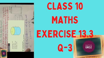 CLASS X MATHS | SURFACE AREA AND VOLUMES | EXERCISE 13.3 QUESTION 3 SOLUTION | BOARDS IMPORTANT