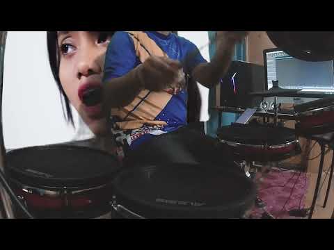 Akad - Payung Teduh (Cover) by Hanin Dhiya with drums