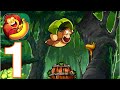 Banana Kong Gameplay Walkthrough Part 1 Tutorial iOS 