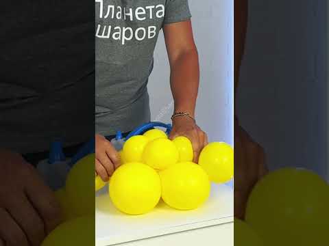 ЛЕВ ИЗ ШАРОВ #шары #творчество #воздушныешары #balloondecoration #balloonart #balloon #diy #мк