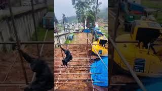 #Don't Work Hard Work Smart#soil Nail #holi #drilling #boreholedrilling #geonews #construction