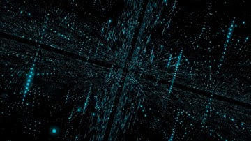 videoblocks abstract dark background dolly moving camera pass through particle and lighting with gra